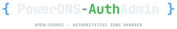 PowerDNS-AuthAdmin